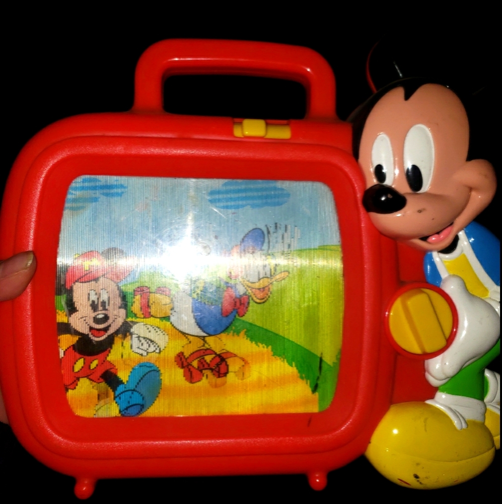 Vntg Mickey Mouse musical toy